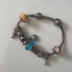 Pandora bracelet plus charms